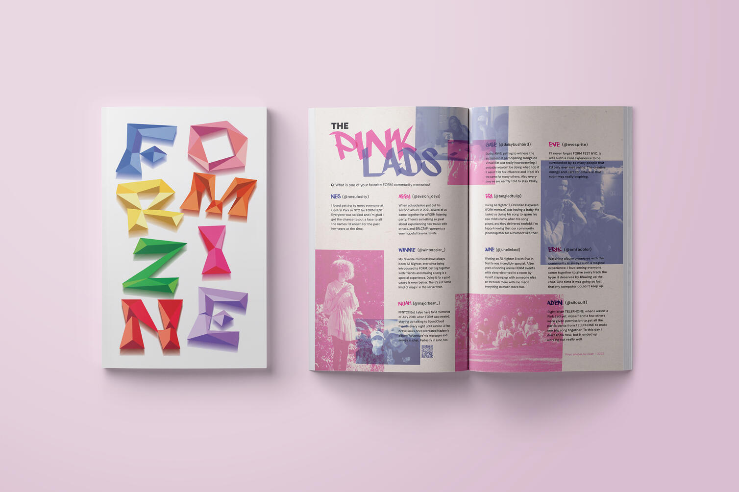 FORMZINE Vol. 2 Spread